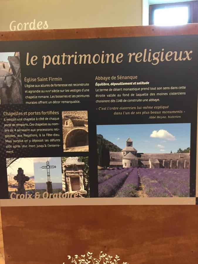 Chez Marius Gordes Vue Panoramique Sur Luberon Leilighet Eksteriør bilde