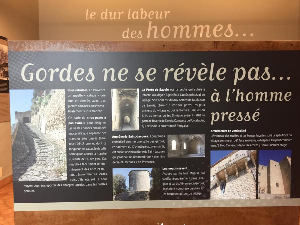 Chez Marius Gordes Vue Panoramique Sur Luberon Leilighet Eksteriør bilde