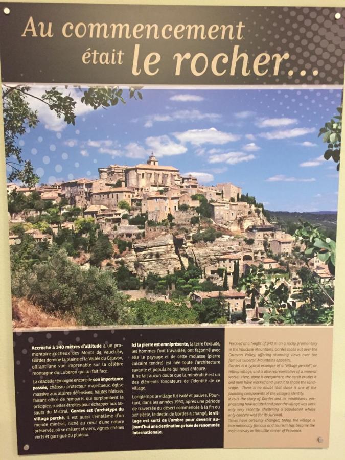 Chez Marius Gordes Vue Panoramique Sur Luberon Leilighet Eksteriør bilde