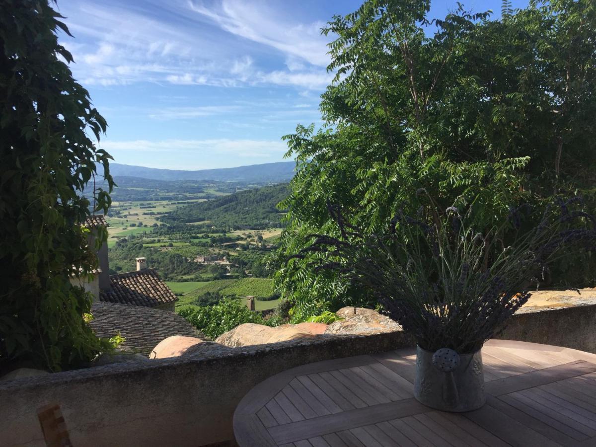 Chez Marius Gordes Vue Panoramique Sur Luberon Leilighet Eksteriør bilde
